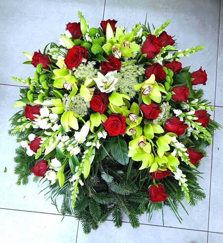 Wieniec z Cymbidium